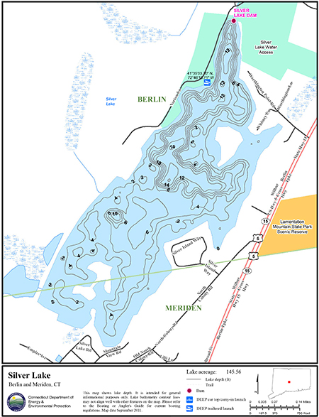 Honeoye Lake Depth Chart