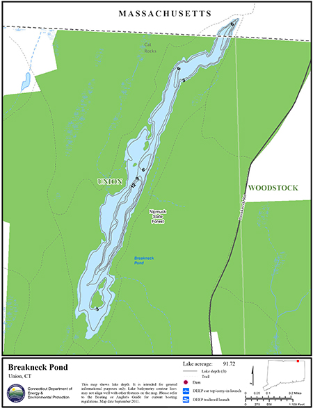 Breakneck Pond Map