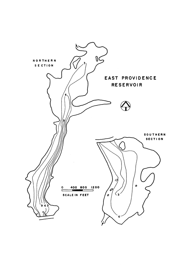 East Providence Reservoir Map