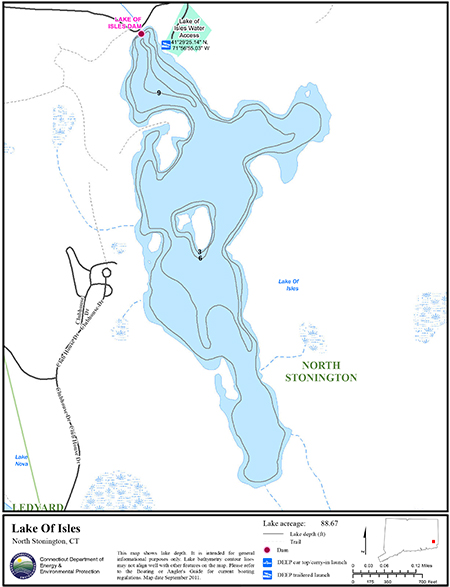 Lake Of Isles Map