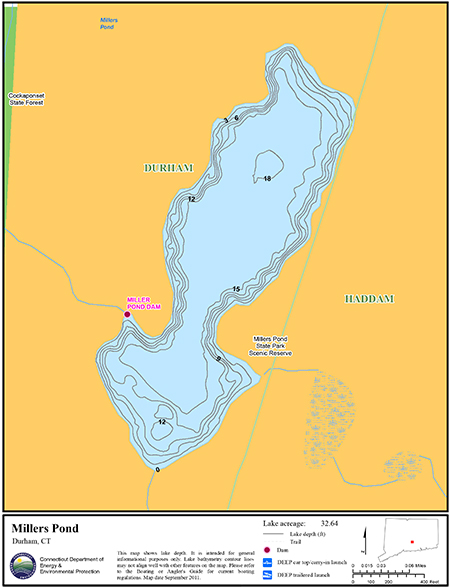 Millers Pond Map