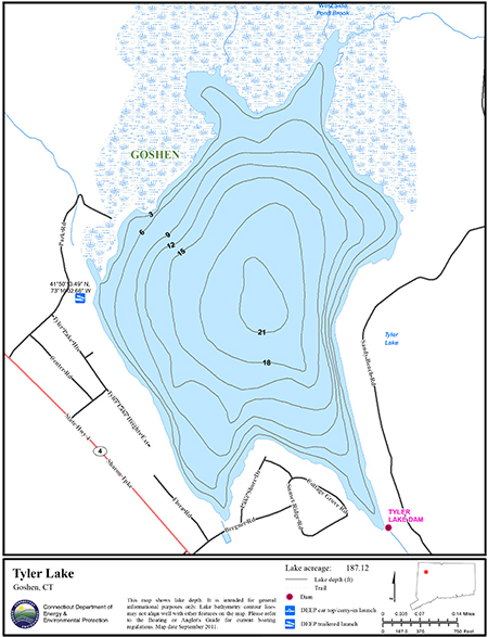Tyler Lake Map