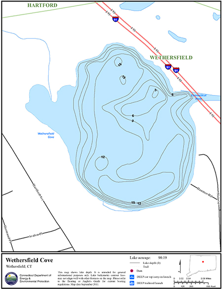 Wethersfield Cove Map