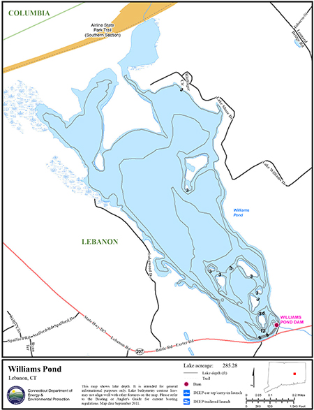 Williams Pond Map