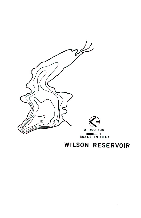 Wilson Reservoir Map