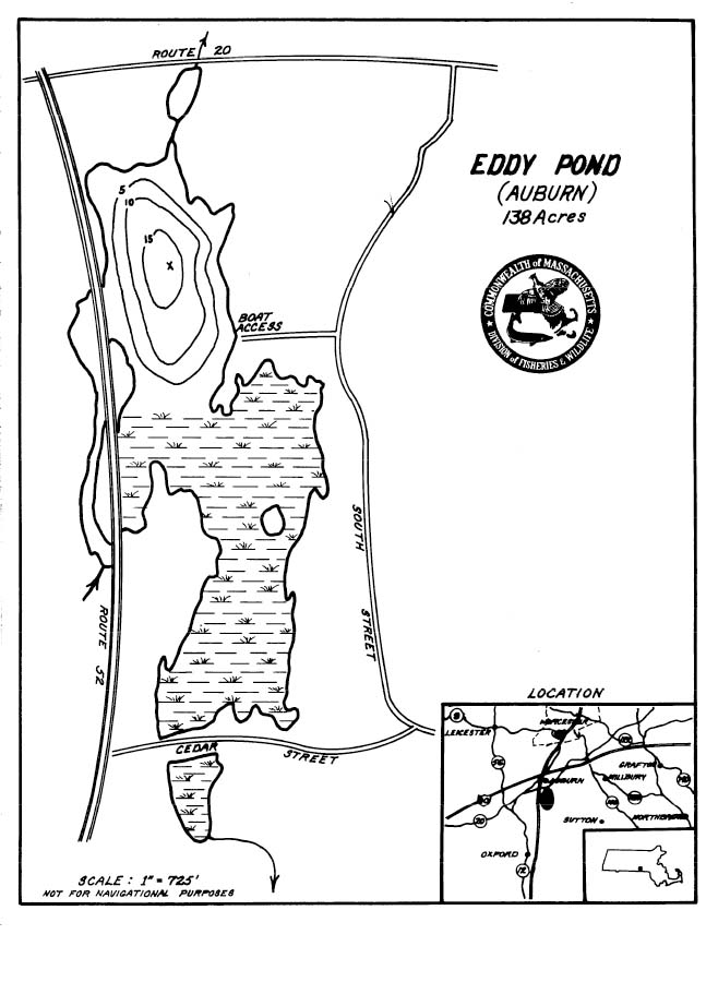 Eddy Pond Map