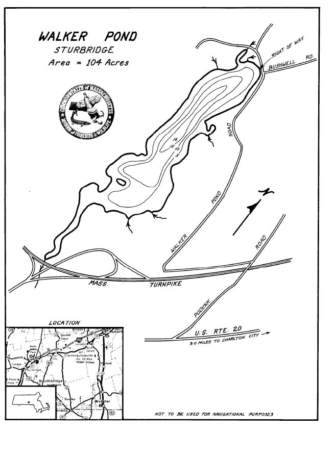Walker Pond Map