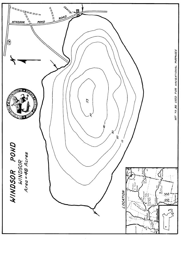 Windsor Pond Map